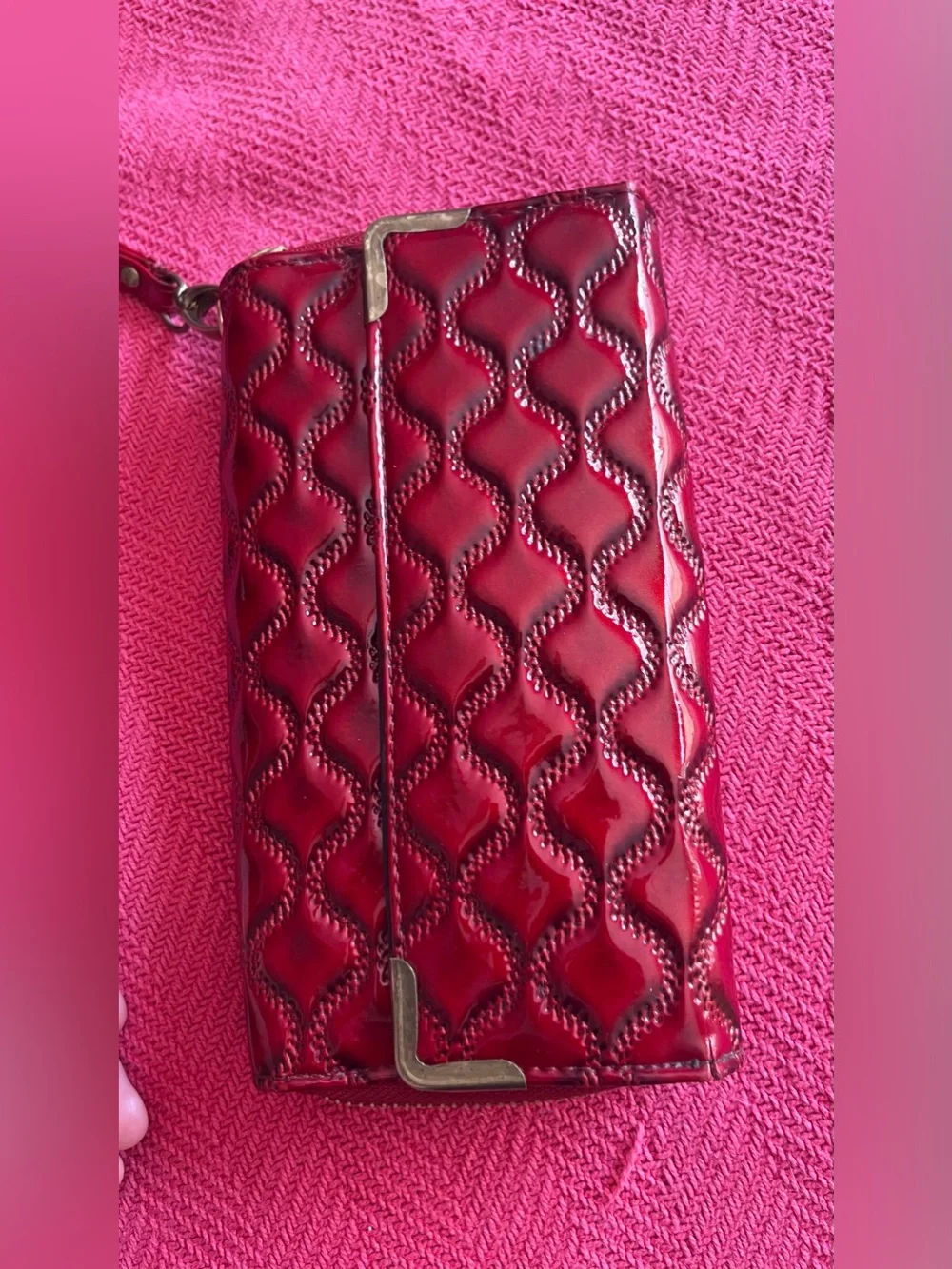 Red Clutch Purse (used)